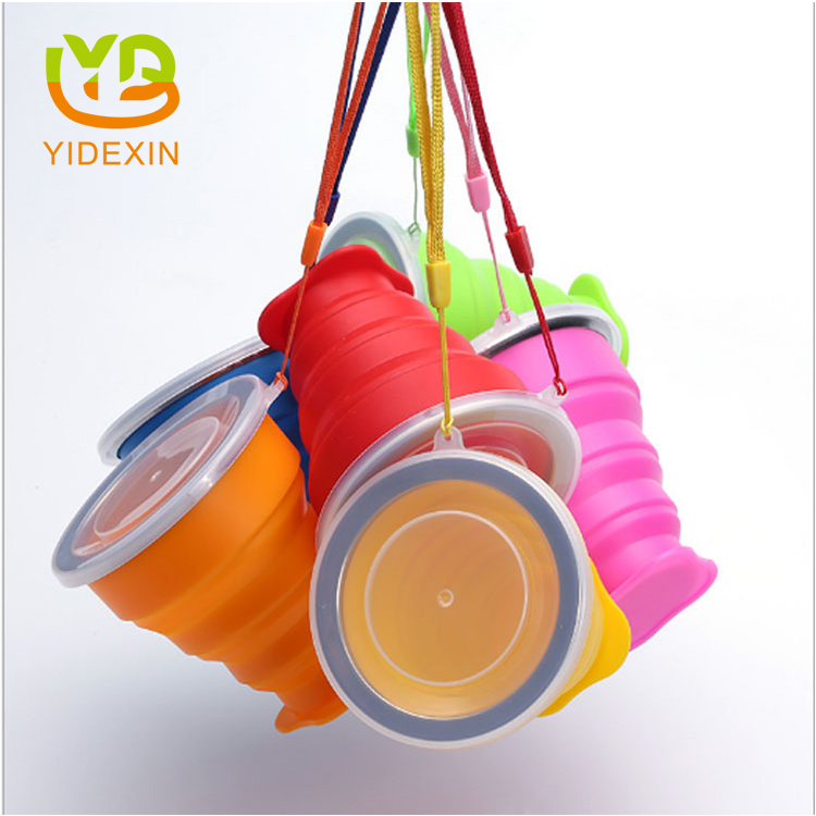 Portable silicone water cup 