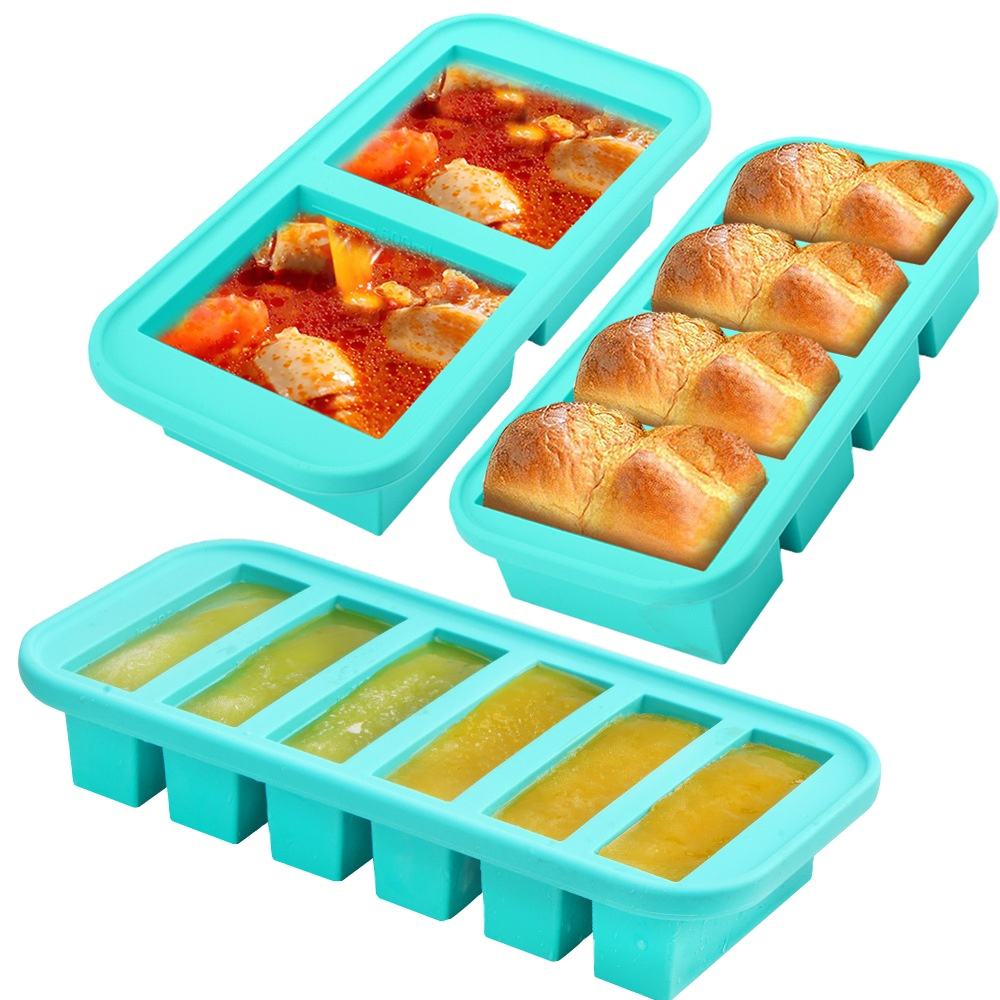 silicone trays freezer safe
